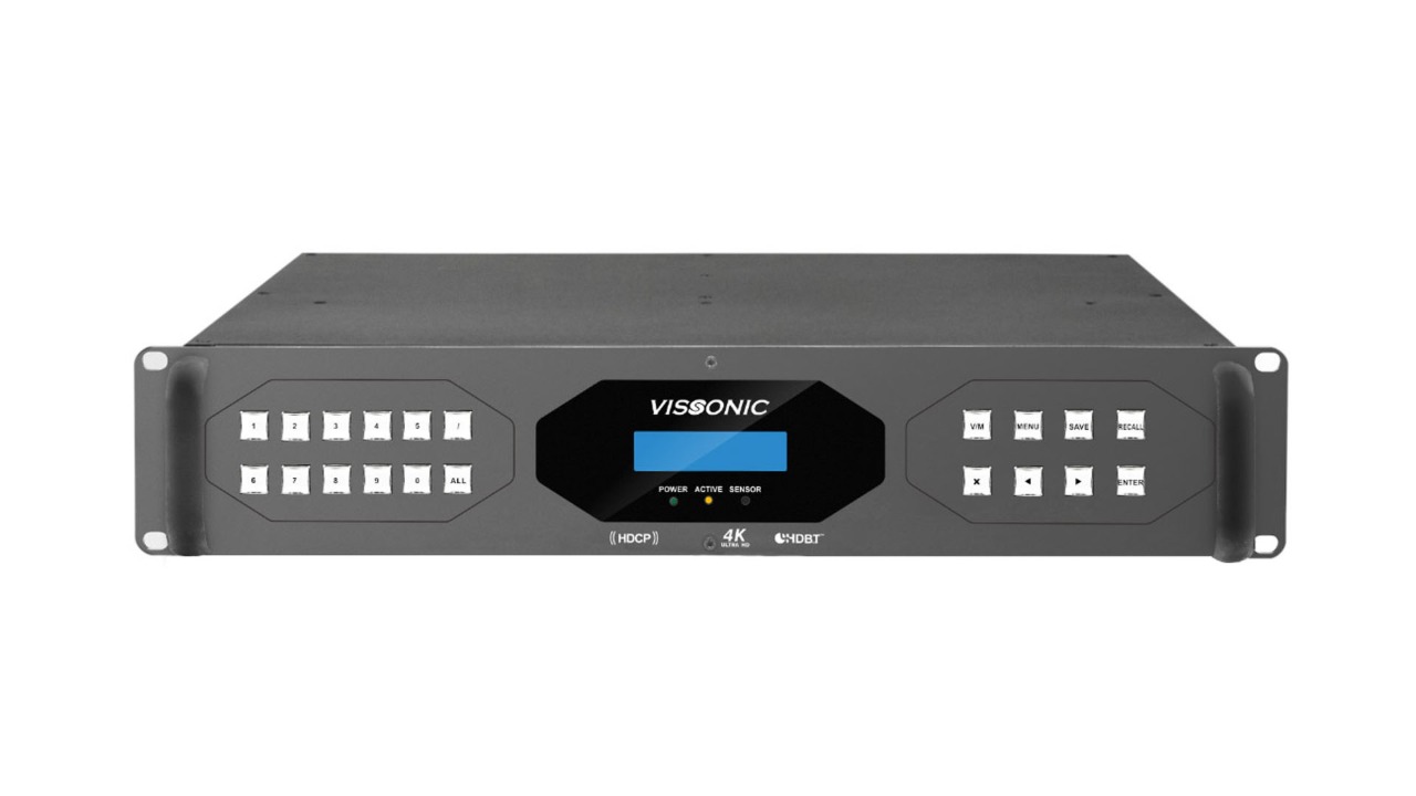 Модульный контроллер видеостен 8х8 VISSONIC VW-VM0808